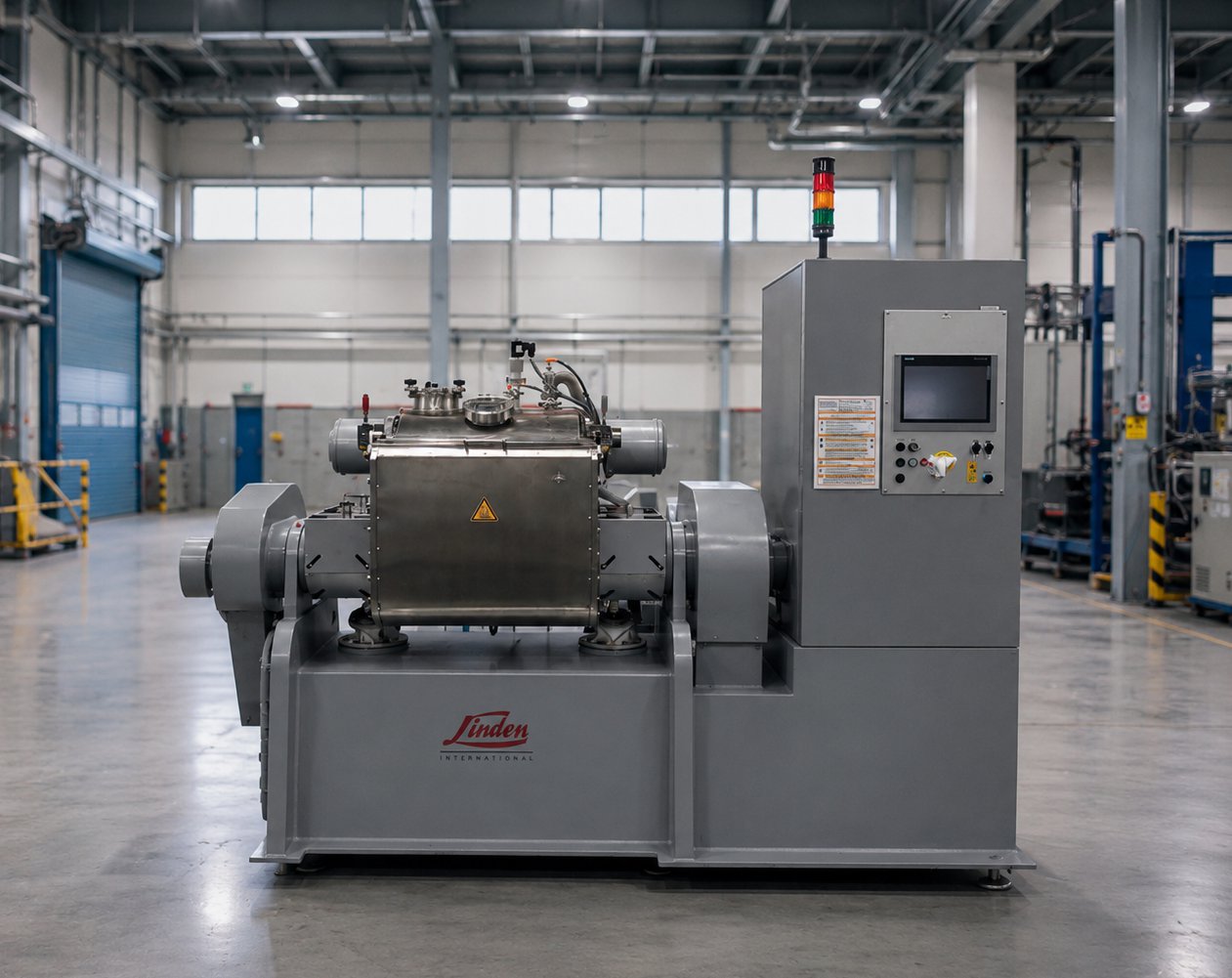 Linden Double-Z Kneading Machine Delivered to the Factory