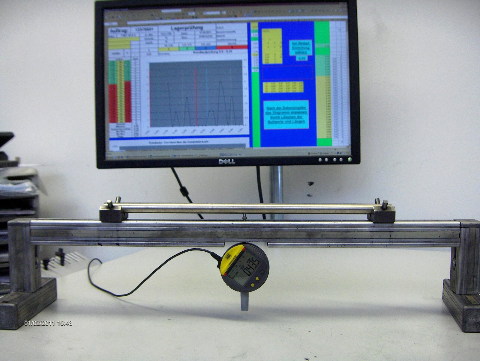 Roundness Measurement of a Sintered Rod